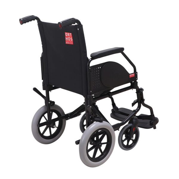 silla de ruedas Celta Compact Transit de Movitcare trasera