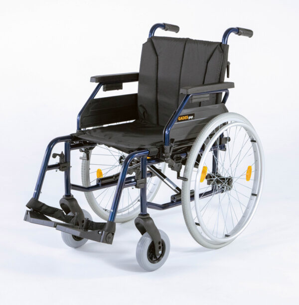 Silla de ruedas autopropulsable Gades Gap de Movitcare lateral