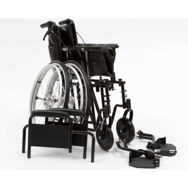 Silla de ruedas bariátrica autopropulsable Apolo XL de Movitcare piezas